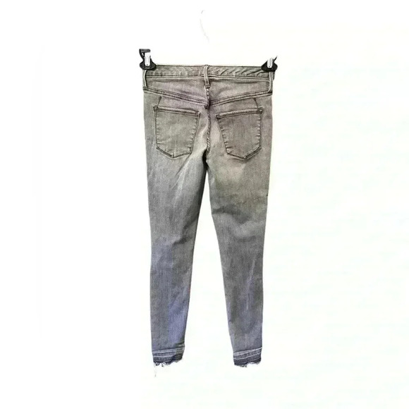 Mossimo High-Rise Grey Jeggings - Size 00 - Picture 2 of 3